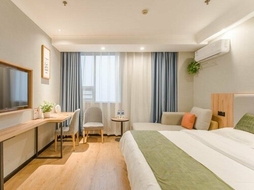 Гостиница GreenTree Inn Hefei Yakun Plaza Branch в Хэфэе