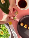 Edo sushi i picca (Griboedova Street, 1) ، مقهى