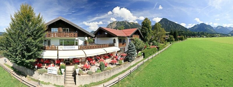 Гостиница Hotel Cafe Fuggerhof в Оберстдорфе