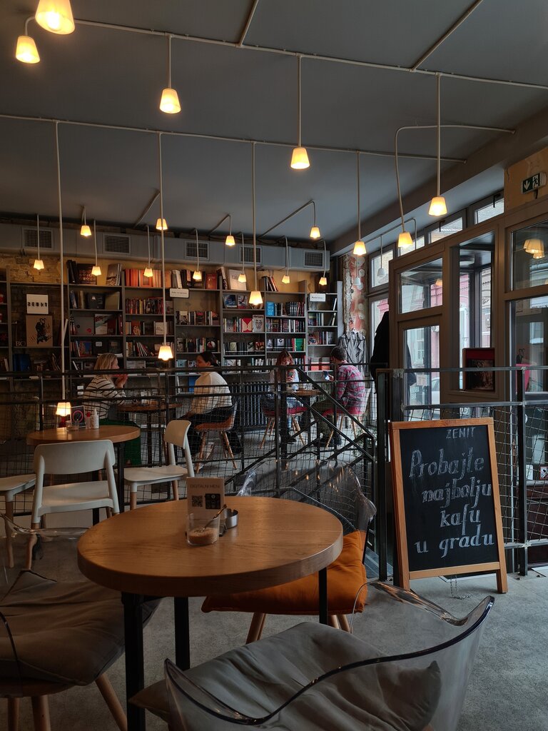 Bar, pub Zenit Books, Novi Sad, photo