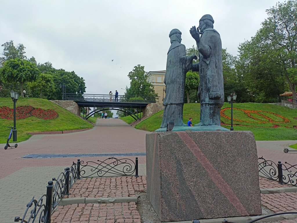 Landmark, attraction Мост влюблённых, Tambov, photo