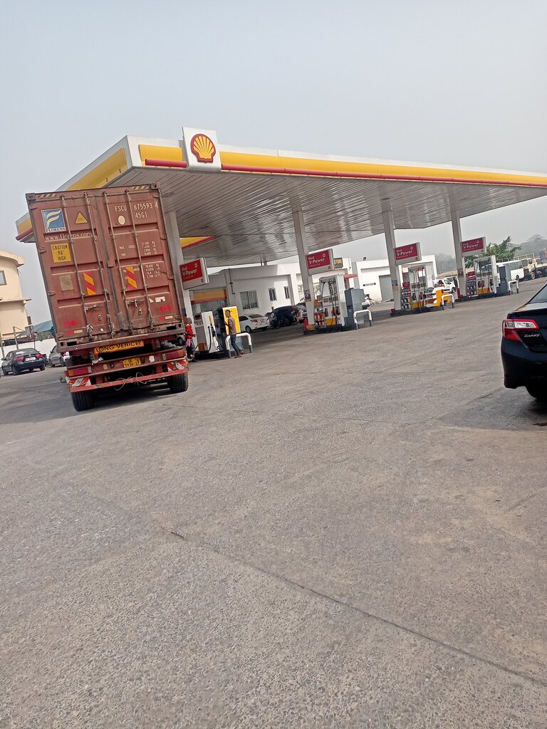 Gas station Shell, Accra, photo