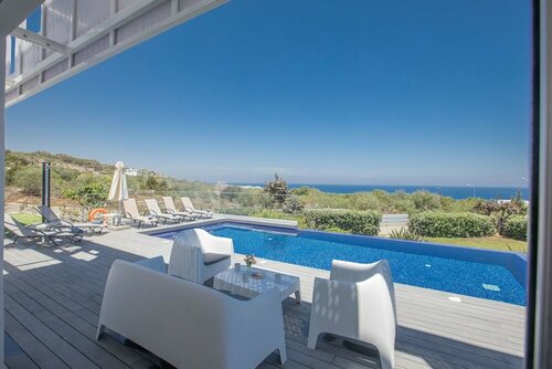 Гостиница Villa Prcv614, Luxury 6bdr Protaras Villa With Pool and Panoramic Sea Views в Протарасе