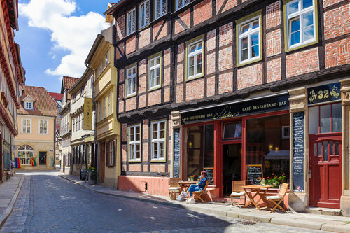 Внешний вид отеля Regiohotel Quedlinburger Hof в Кведлинбурге, фото 2