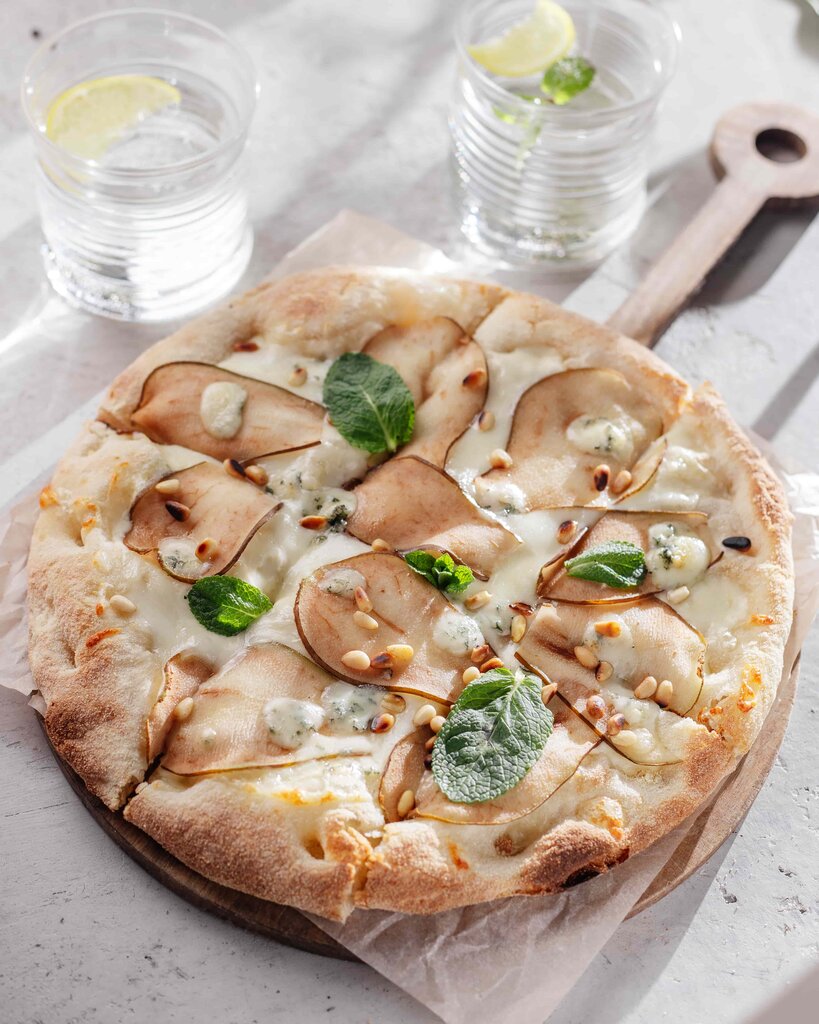 рецепт пиццы с грушей и горгонзолой от юлии высоцкой фото 39