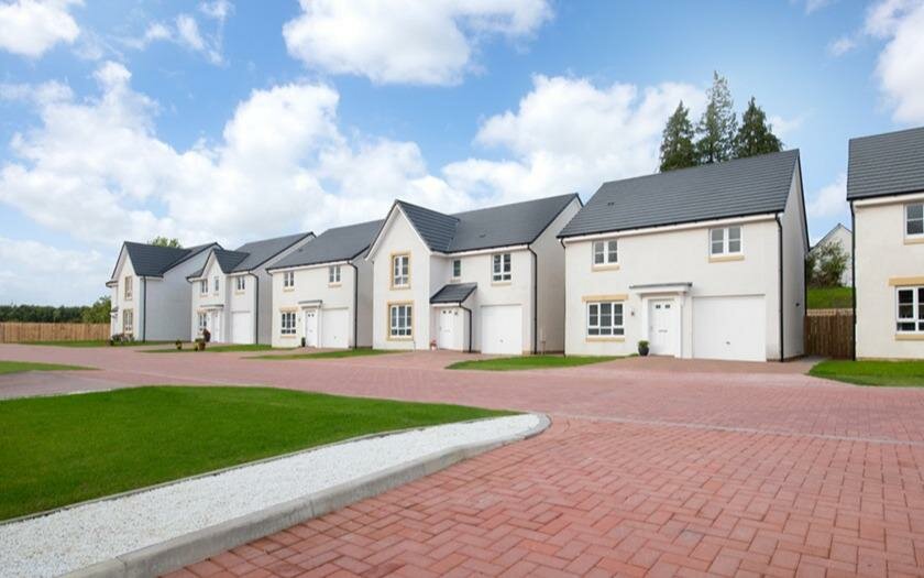 Land plots Barratt @ West Craigs, City of Edinburgh, photo