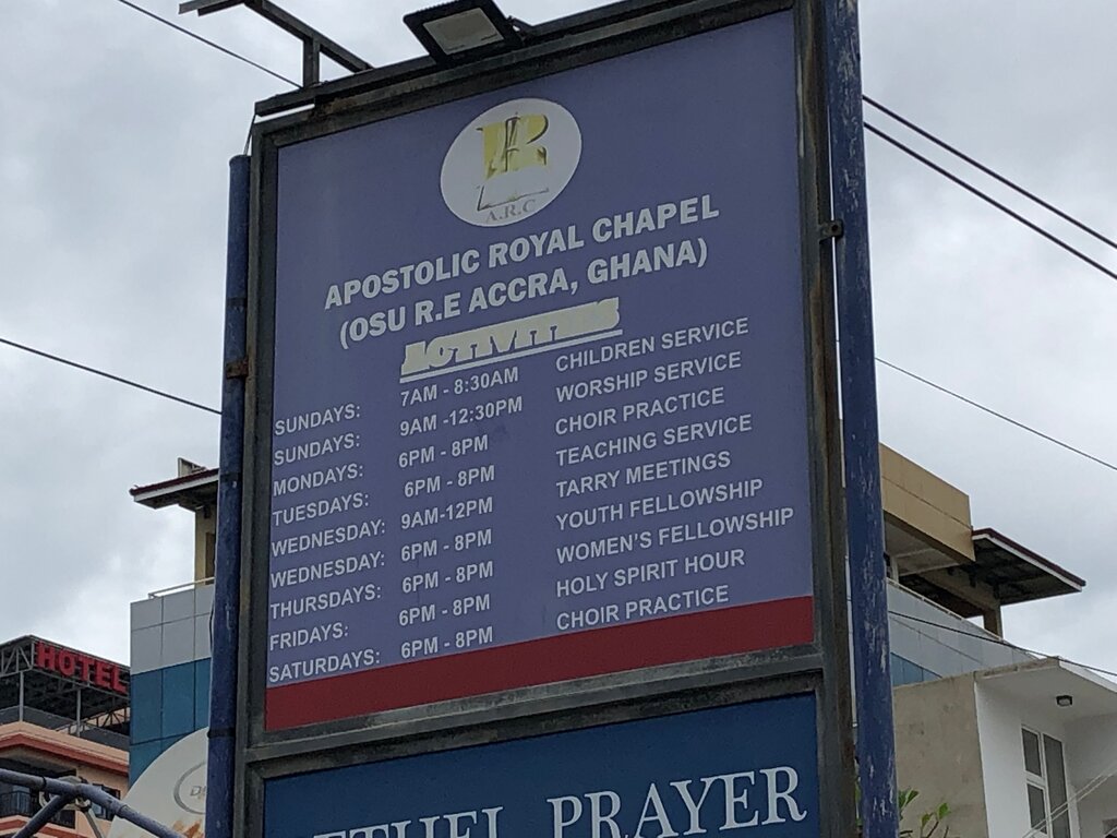 Orthodox church Apostolic Royal Chapel, Accra, photo