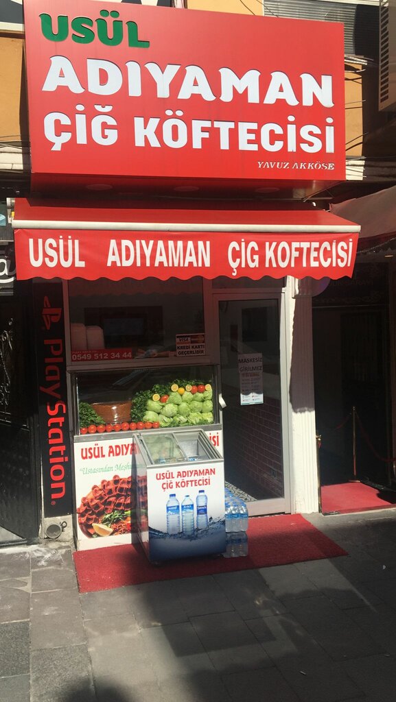 وجبات سريعة Usul Adiyaman Cigkofteci ، اسطنبول، صورة