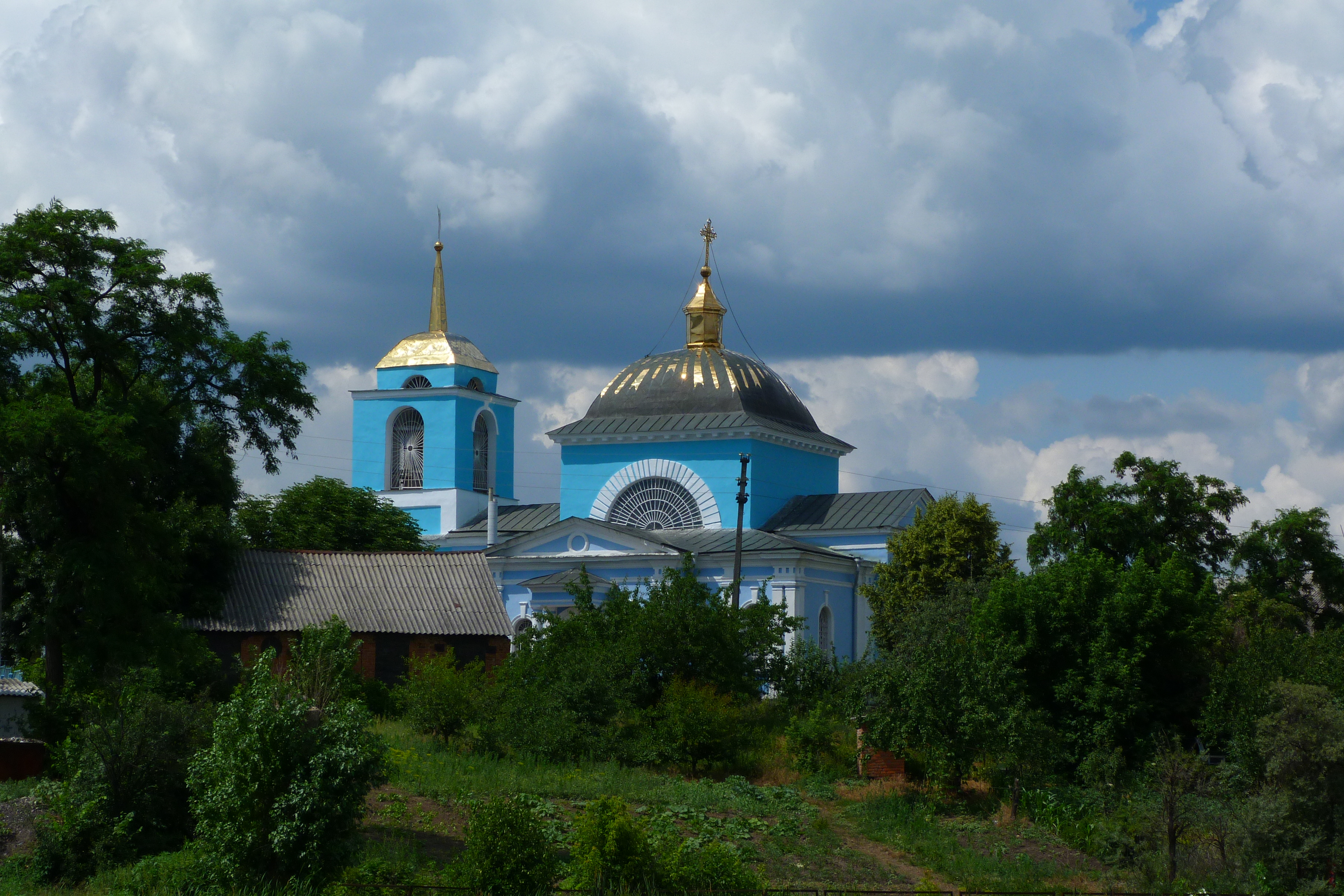 Город Изюм Церковь