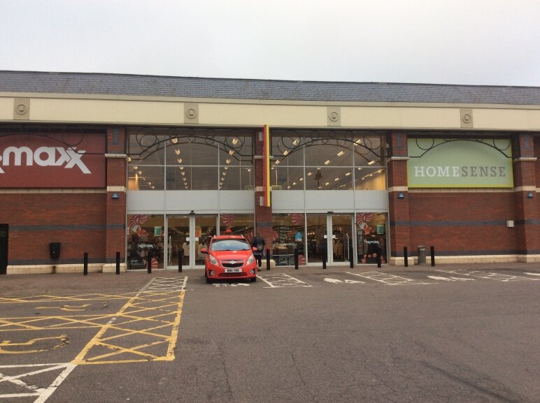 Department store Tk Maxx, England, photo