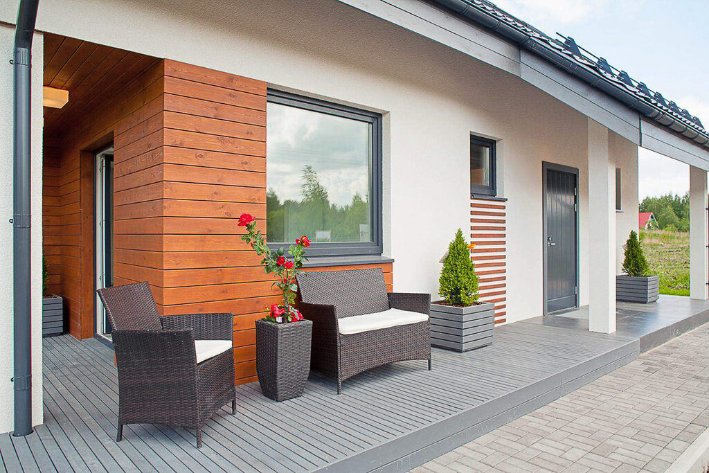 OPTIMA Modern S проект сборного дома Optima Home