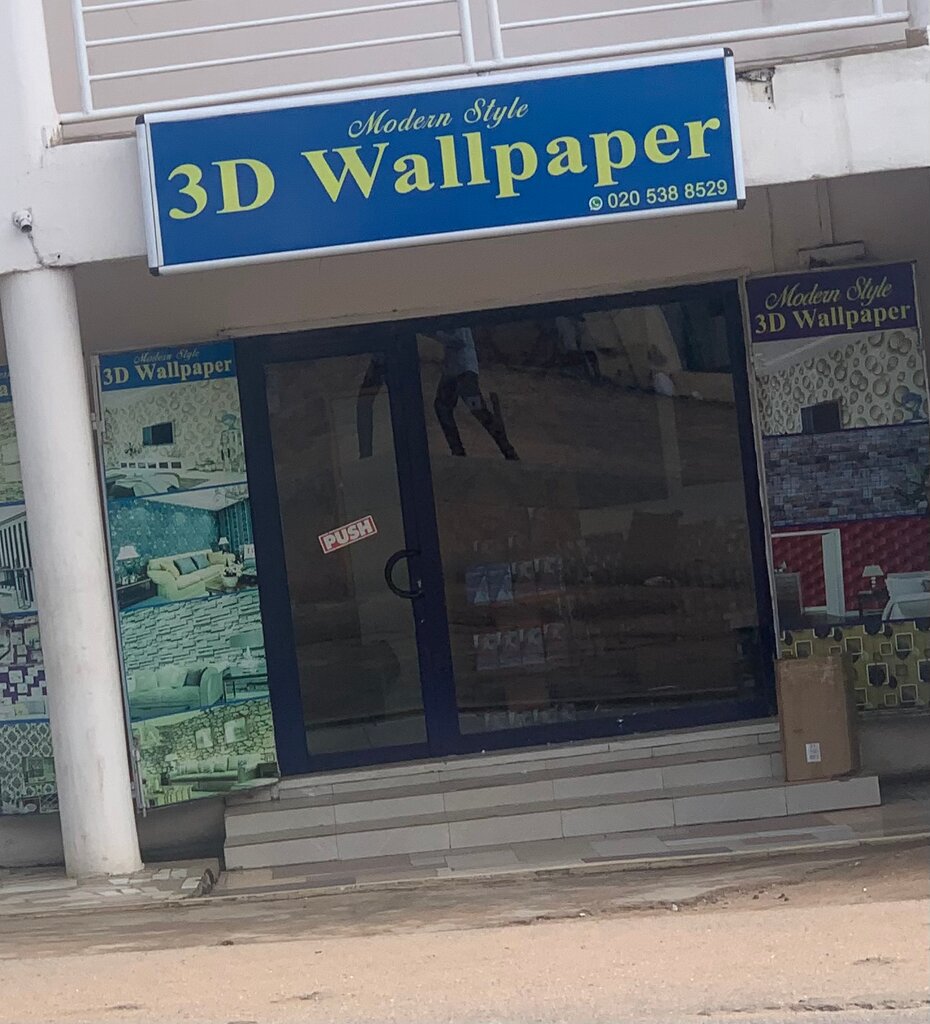 Wallpaper store Modern style 3D wallpaper, Accra, photo
