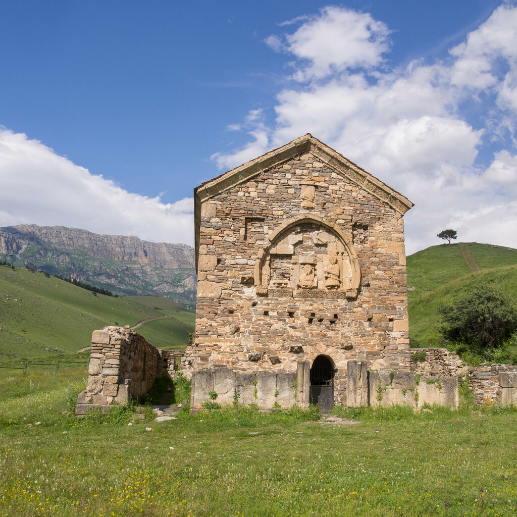 Landmark, attraction Древний христианский храм Тхаба Ерды, Republic of Ingushetia, photo