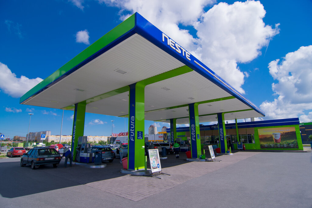 Gas station Neste, Saint Petersburg, photo