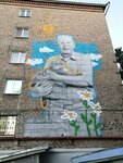 Граффити-портрет Виктора Ионова (ул. Лихвинцева, 56), достопримечательность в Ижевске