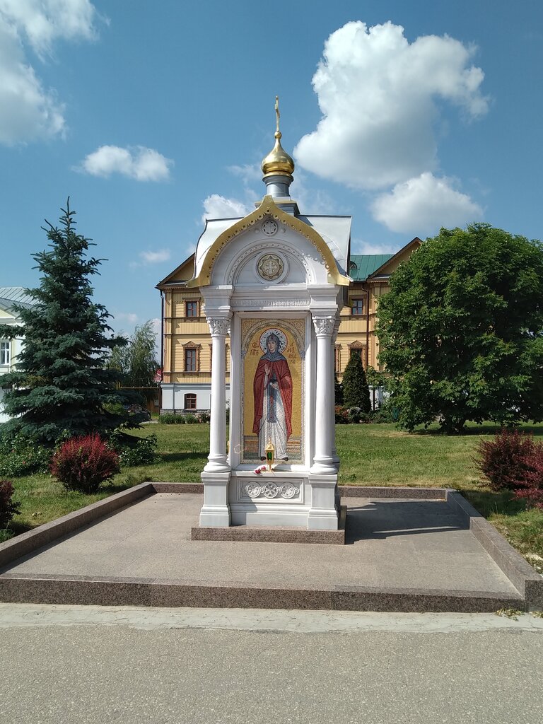 Chapel, memorial cross Часовня Александры Дивеевской Свято-Троицкого Серафимо-Дивеевского монастыря, Nizhny Novgorod Oblast', photo