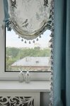 Red Linen (Maly Tolmachyovsky Lane, 4с1), curtains, curtain rods
