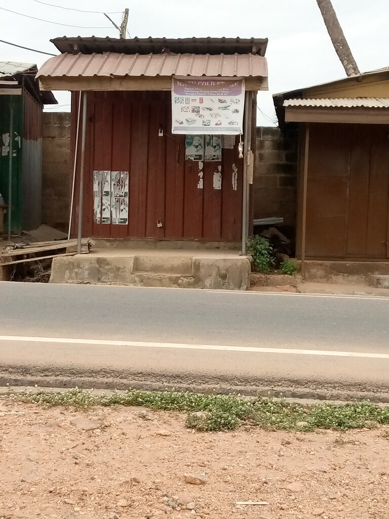 Frozen food products Math cold store, Earth, photo