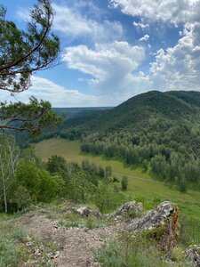 Гора Бужатау (Republic of Bashkortostan, Ishimbayskiy rayon, Kuzyanovskiy selsovet), cima de la montaña