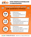 Роботрек (pereulok Belinskogo, 30), club for children and teenagers