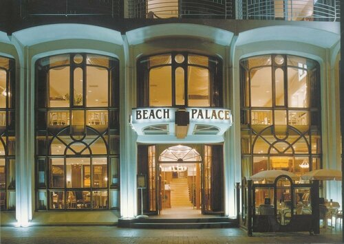 Внешний вид отеля Beach Palace Hotel в Бланкенберге, фото 1
