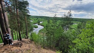 Бабья гора 250 метров (Yaroslavl Region, Pereslavl-Zalesskiy munitsipalny okrug) ، قمة الجبل