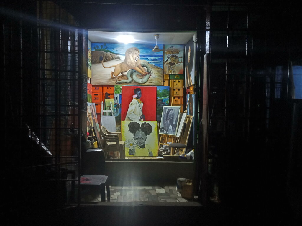 Art studio Nii Anyetei Studio, Earth, photo