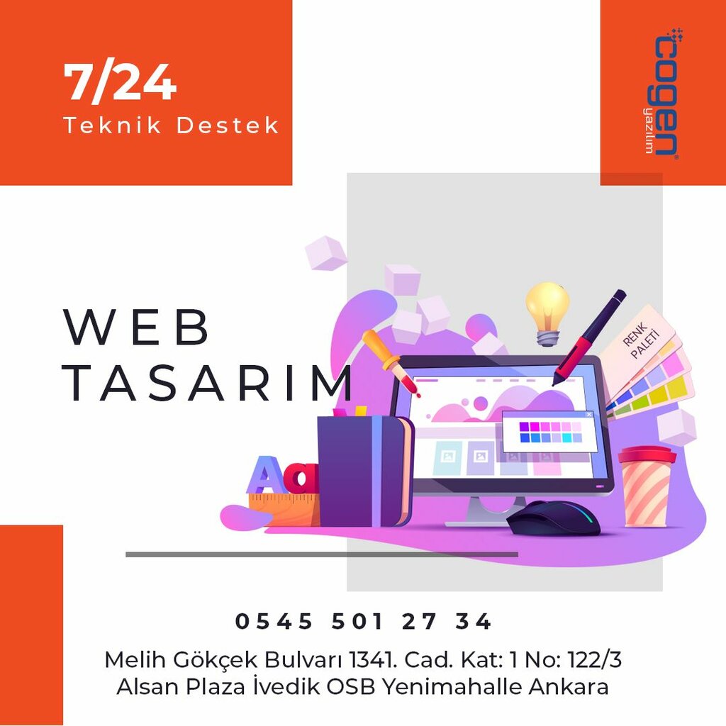 Web tasarım hizmetleri Ankara Web Tasarım - Cogen Yazılım, Yenimahalle, foto
