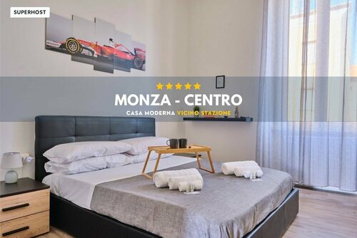 Апартаменты Monza-centro Casa Moderna Vicino Stazione в Монце