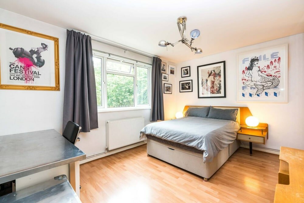Фото Trendy 1bd Flat With Private Balcony - Hoxton