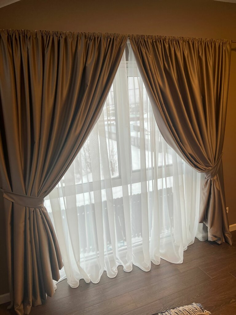 Curtains, curtain rods Pamella, Reutov, photo