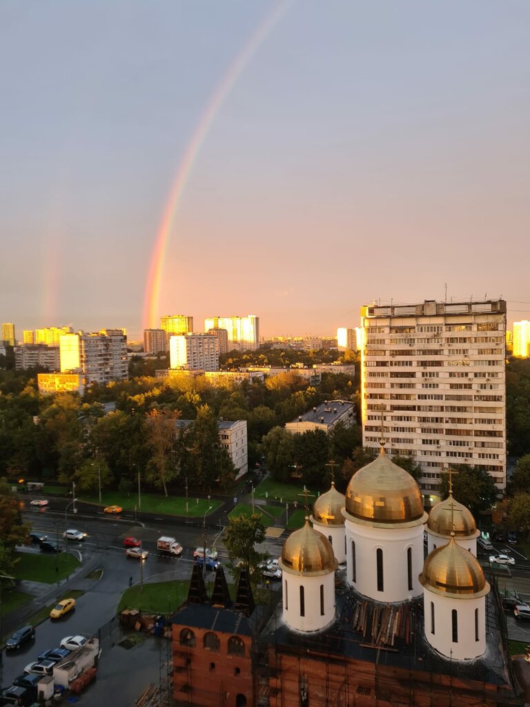 Orthodox church Church of Hermogenes, Patriarch of Moscow and Wonderworker of All Russia in Zyuzino, Moscow, photo