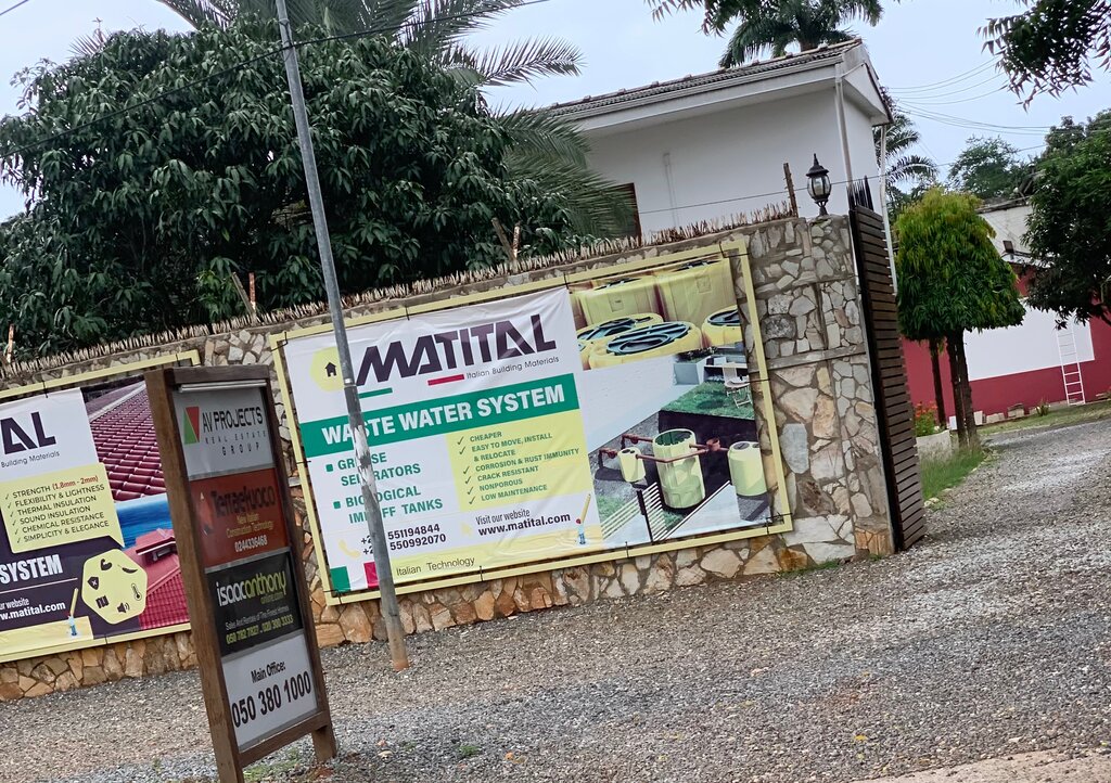 Recycling Matital waste water system, Accra, photo