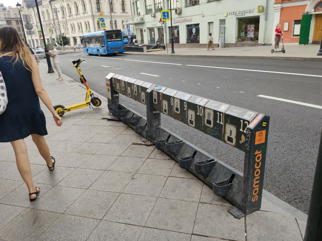 Scooter rental Samocat sharing, Moscow, photo