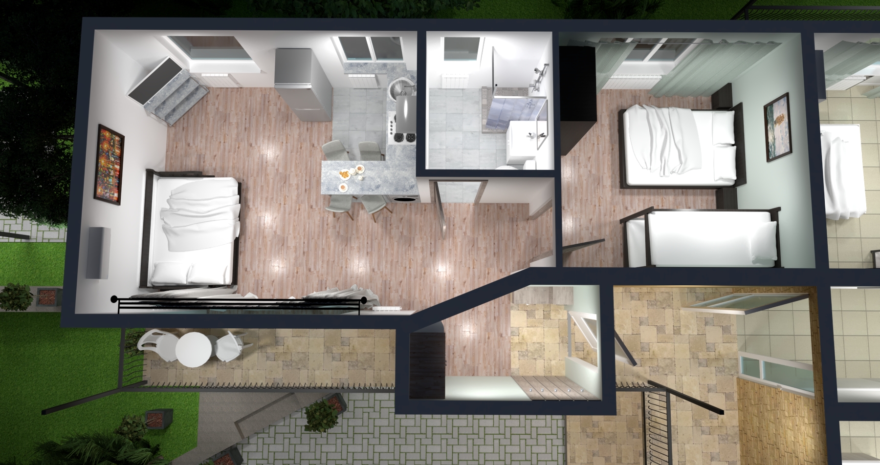 Фото Можжевеловый дворик