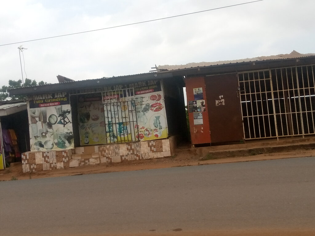 Food manufacturers Mark jap fufu grinding, Earth, photo