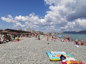 Beach Sudzhukskaya Kosa Beach, Novorossiysk, photo