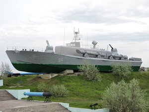 Торпедный катер (Krasnodar Territory, Temryuk), monument to technology