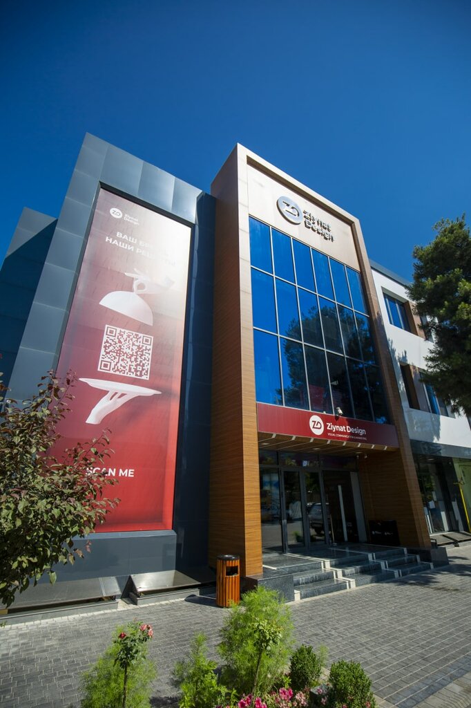 Outdoor advertising Ziynat Design, Tashkent, photo