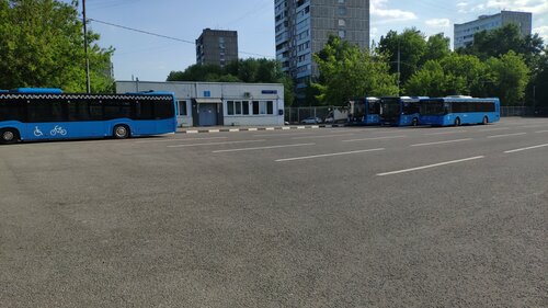 Управление городским транспортом и его обслуживание Конечная автобусная станция Кетчерская, Москва, фото