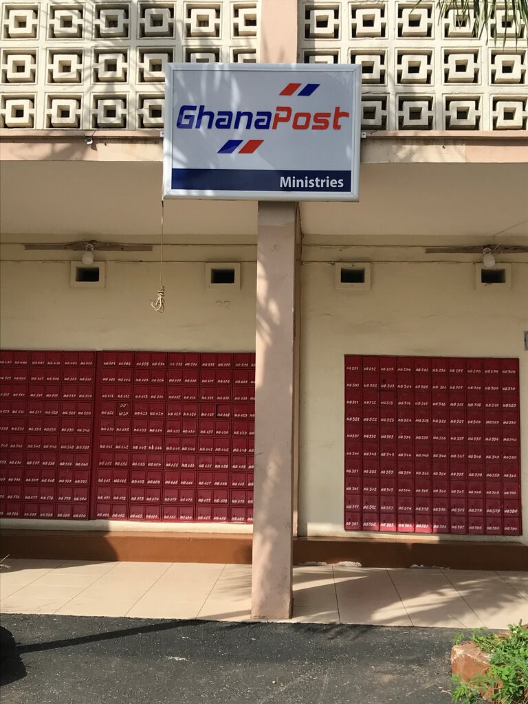 Post office Ghana Post, Accra, photo
