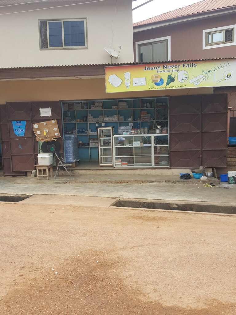 Electrical and wiring accessories Jesus never fails, Earth, photo