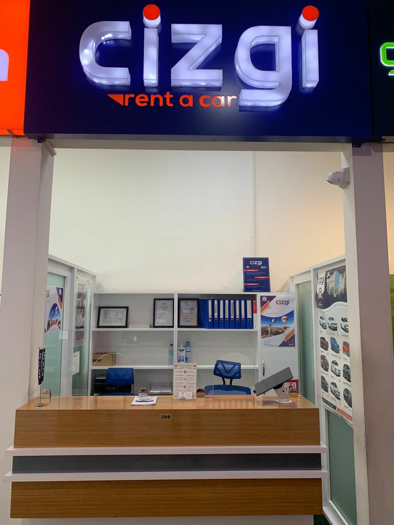 Cizgi Rent A Car Kayseri, oto kiralama, Erkilet Havalimanı, Kocasinan