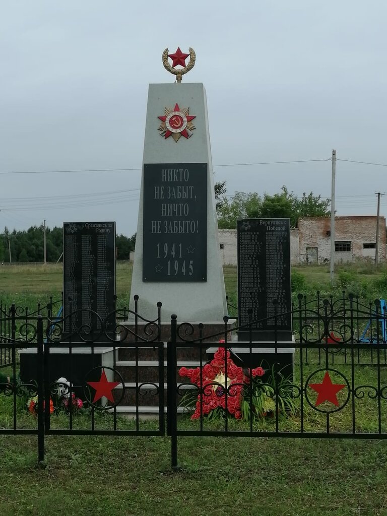 Monument, memorial Обелиск воинам-землякам, погибшим в годы Великой Отечественной войны, Republic of Bashkortostan, photo