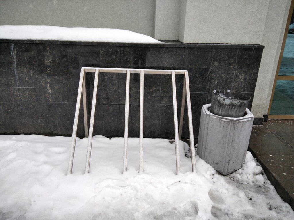 Bicycle parking Bicycle parking, Minsk, photo