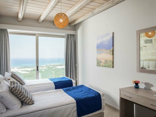 Гостиница Lux Villa Near Falasarna Beach & a Restaurant, Private Pool & Sea View