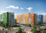 ZhK Sportivnyj park (Krasnodar, Karasunskiy City administrative district, zhiloy rayon Novoznamenskiy, Voyskovaya ulitsa) ، مجمع سكني