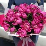 Peonies (Rizhskaya Square, 9с2), flowers and bouquets delivery