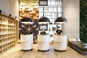 Гостиница Atour Hotel Songbei Harbin