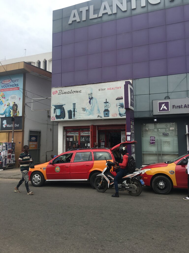 Electronic goods store Binatone, Accra, photo